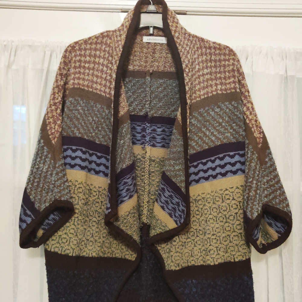 Liz Claiborne Cardigan Sweater Medium
